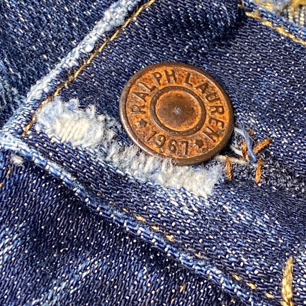 Ralph Lauren Tompkins Patchwork Skinny Jeans - Picture 5 of 12